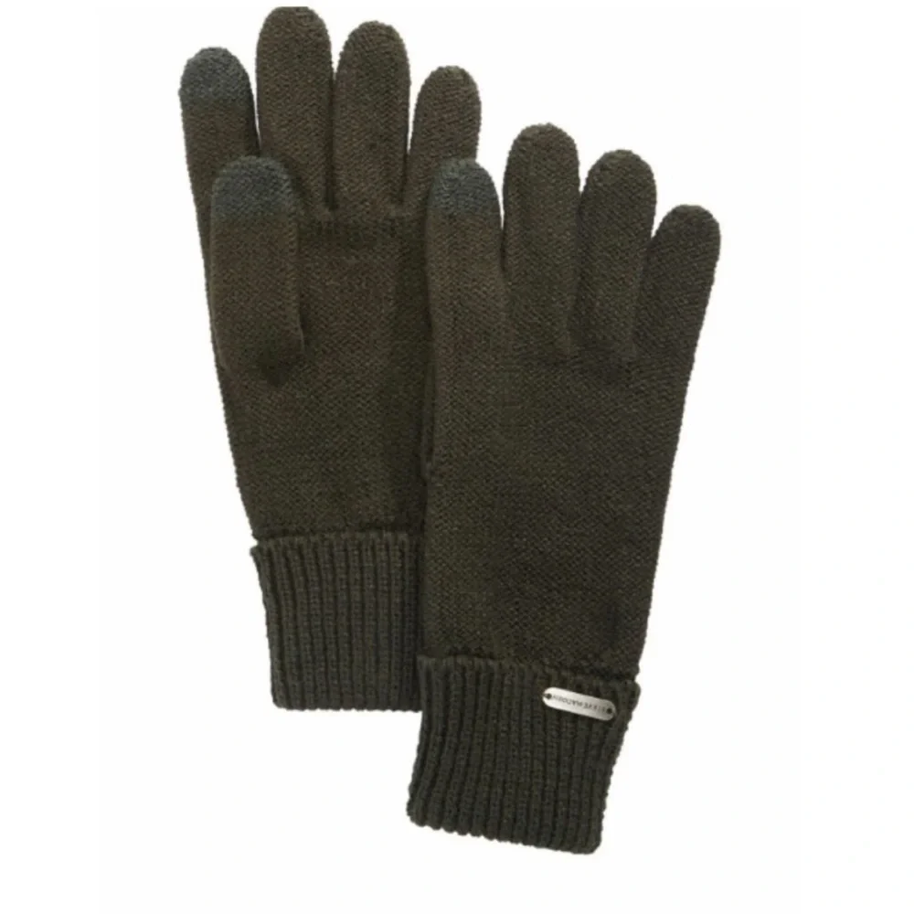 2 set of Steve Madden Solid Boyfriend Touch Gloves Green